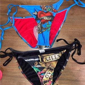 Ed Hardy Bathing Suit Bottoms